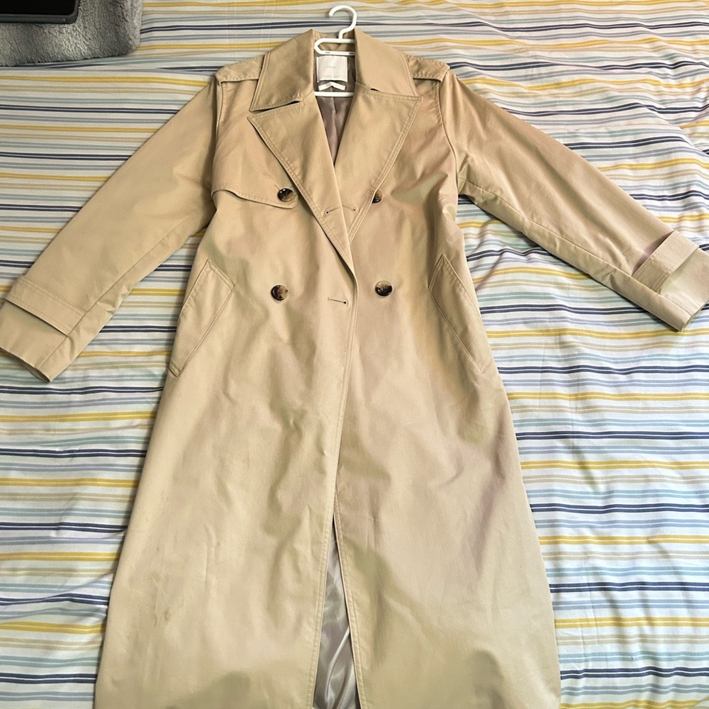 Classic Tan Trench Coat